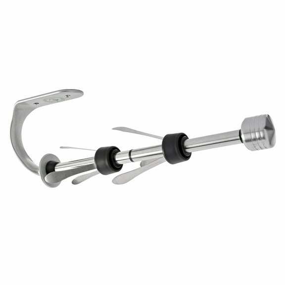 Stainless Steel Wall Mount Paper Towel Holder - One Handed Tear Wall Mounted & Under Counter Paper Towel Holder Dispenser