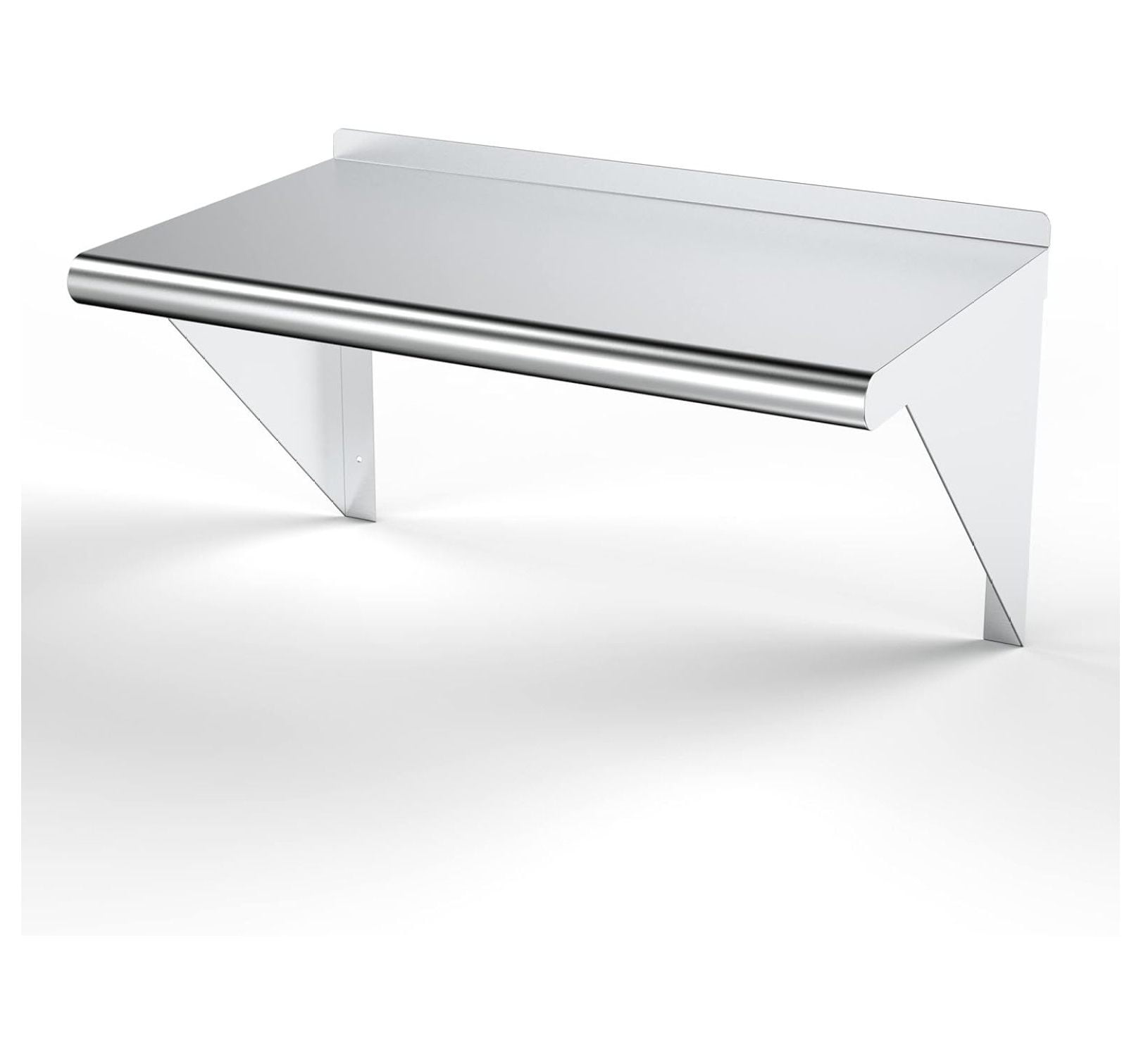 Stainless Steel Wall Mount Shelf 18 x 30 - NSF - Heavy Duty