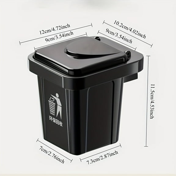 Stainless Steel Wall-Mounted Ashtray with Lid - Contemporary Irregular Shape, Dust-Proof Design for Bathroom & Home Decor, Easy Installation, Ashtray for Outside