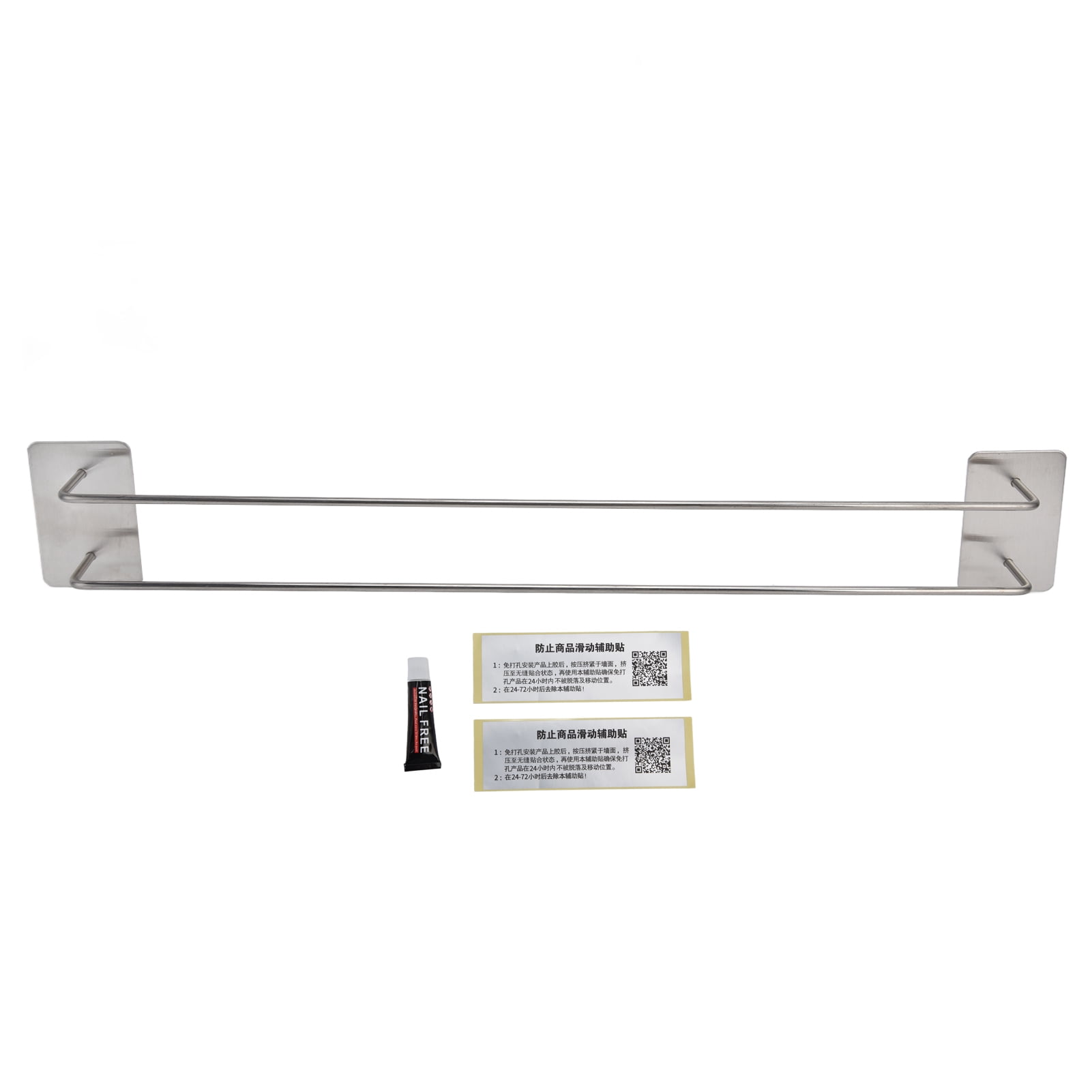 Stainless Steel Wall Mounted Slipper Rack, Simple and Punch-Free Design ...