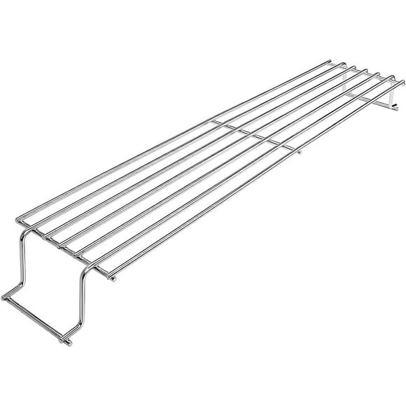 Stainless Steel Warming Rack for Weber Spirit 300, Grill Parts for Weber Spirit 2 300 Series Grills with Front Control Knobs, 7641 Upper Rack for Weber Genesis Silver Gold B/C Grills