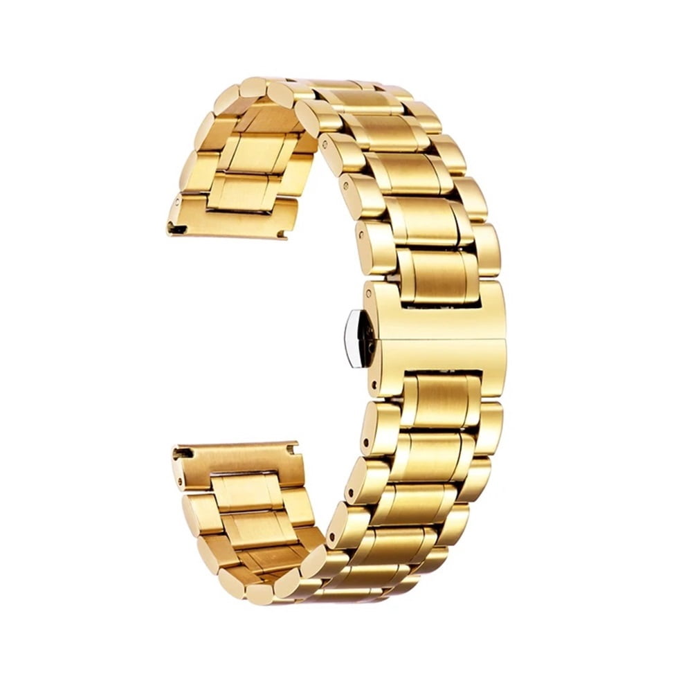 Stainless Steel Watch Bands 18mm , 19mm , 20mm , 21mm , 22mm , 24mm Metal Replacement Watch Band SmartWatch Straight & Curved Ends Men Women