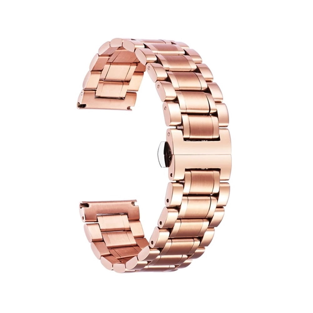 Stainless Steel Watch Bands 18mm , 19mm , 20mm , 21mm , 22mm , 24mm Metal Replacement Watch Band SmartWatch Straight & Curved Ends Men Women