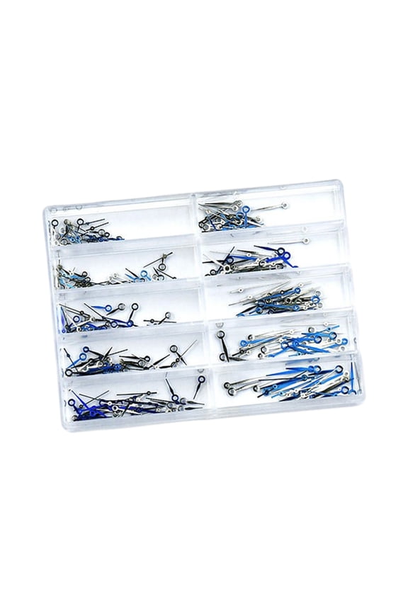 Stainless Steel Watch Hands Set Quick Install Design for Timekeeping & Movement Compatibility