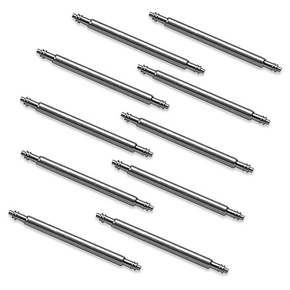 Stainless Steel Watch Spring Bars (Pack of 10)