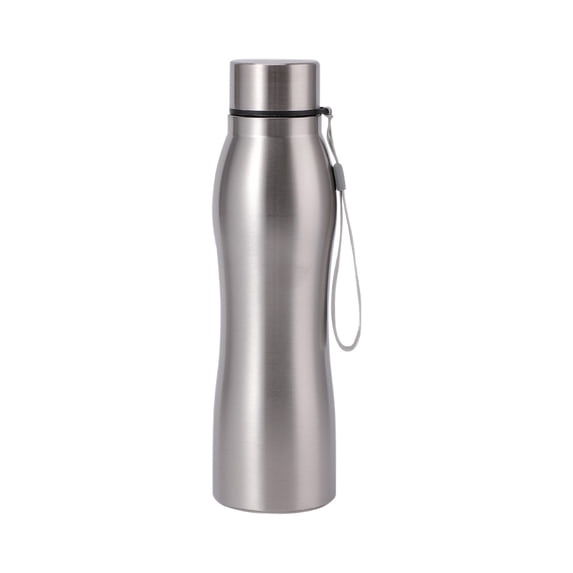Large Capacity Stainless Steel Sports Water Bottle 1000ml, Portable Vehiculum Outdoor Singulus Layer Kettle