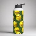 thumbnail image 1 of Stainless Steel Water Bottle, 32oz, 3D Softball - Double Wall Insulation Keeps Drinks Hot or Cold, 1 of 7