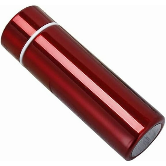 Stainless Steel Water Bottle, 5 Oz Small Insulated Water Bottle, Cute Skinny Water Bottle, Portable Mini Slim Flask for Coffee Tea Drinks in the Office Outdoor, Red, 150ml