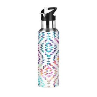 Mackenzie Aqua Rainbow Bright Tie-Dye Water Bottles