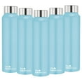 thumbnail image 1 of Stainless Steel Water Bottle Pack Of 5 - 1 Liter Each, Blue | Leak Proof, Durable & Rust Proof | Non-Toxic & BPA Free Steel Bottles | Eco Friendly Stainless Steel Water Bottle, 1 of 5
