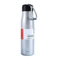 thumbnail image 1 of Stainless Steel Insulated Sports Water Bottle 420ml Black, Double-wall Vacuum Drawstring Knight Cup For Outdoor Mountaineering, 1 of 5