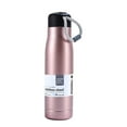 thumbnail image 1 of Stainless Steel Insulated Sports Water Bottle 420ml Black, Double-wall Vacuum Drawstring Knight Cup For Outdoor Mountaineering, 1 of 5