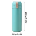 thumbnail image 1 of Stainless Steel Water Bottle with Digital Temperature Display and Double-Wall Vacuum Insulation for Hot or Cold Drinks, 1 of 3
