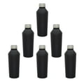 thumbnail image 1 of Stainless Steel Water Bottles 17 oz. Set of 6, Bulk Pack - Double Wall, Perfect for Coffee, Soda, Other Hot & Cold Beverages - Black, 1 of 5