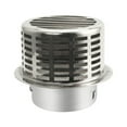 Stainless Steel Water Heater Chimney Cap Exterior Wall Air Outlet Pipe