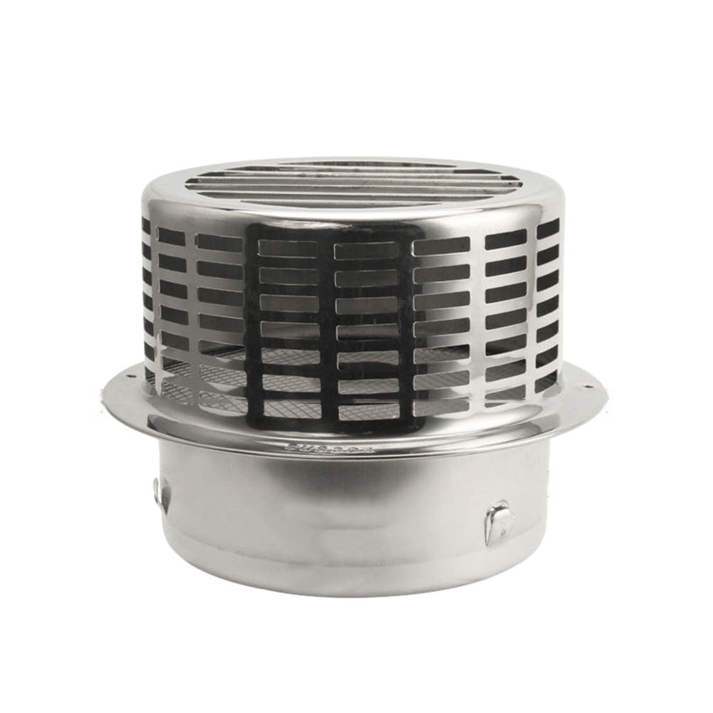 Stainless Steel Water Heater Chimney Cap Exterior Wall Air Outlet Pipe