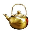 thumbnail image 1 of Stainless Steel Water Kettle Teapot With Infuser Filter Coffee Kettle Green Oolong Tea Jug Home Office Tea Coffee Tools Cookware, 1 of 9