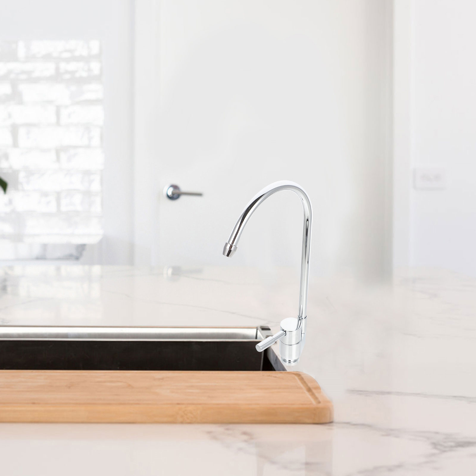 Stainless Steel Water Purifier Faucet 360 Degree Rotatable Drinking