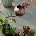 thumbnail image 1 of Stainless Steel Watering Can 33.8 fl oz Long Spout for Indoor Outdoor Garden Multi Purpose Durable Tool Heavy Duty, 1 of 7