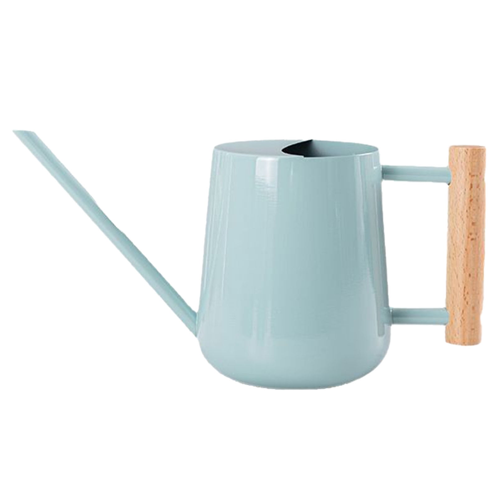 Stainless Steel Watering Can for Indoor Garden Flower Watering Can with Long Spout Durable Metal Watering Can for Home Gardening