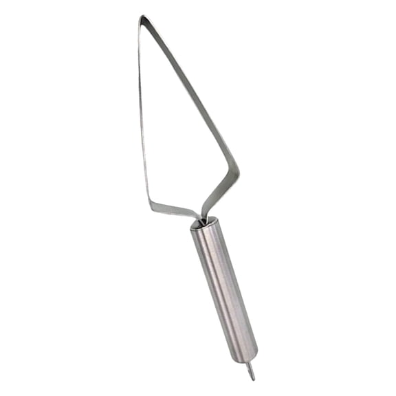 Stainless Steel Watermelon Cutter, Serrated Fruit Wedger for Watermelon and Pineapple, Handheld Slicer for Summer Fruit Prep