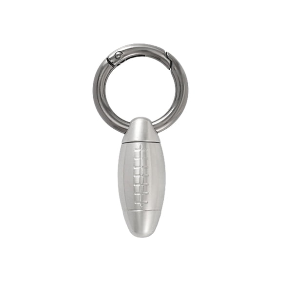 Stainless Steel Waterproofs Pills Box Keychains Pocket Pills Case Small Bottles Container for Outdoor Travel