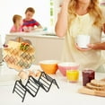 thumbnail image 1 of Stainless Steel Wave-Shaped Taco Stand - Rust-Resistant Taco Holder for Serving and Display - Multi-Level Taco Rack for Parties and Gatherings, 1 of 5