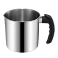 thumbnail image 1 of Stainless Steel Wax Melting Pot | Double Boiler Candle-Making Dye Cauldron, Stainless Steel Large Capacity Wax Melting Pot, Double Boiler Safe Dye Melting Bowl for Candle Making and High Heat Use, 1 of 2
