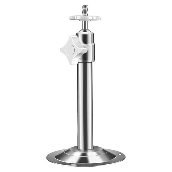 Stainless Steel Weather proof Wall/Ceiling Mount Camera Bracket with 360Degree Rotation for Indoor and Outdoor Use