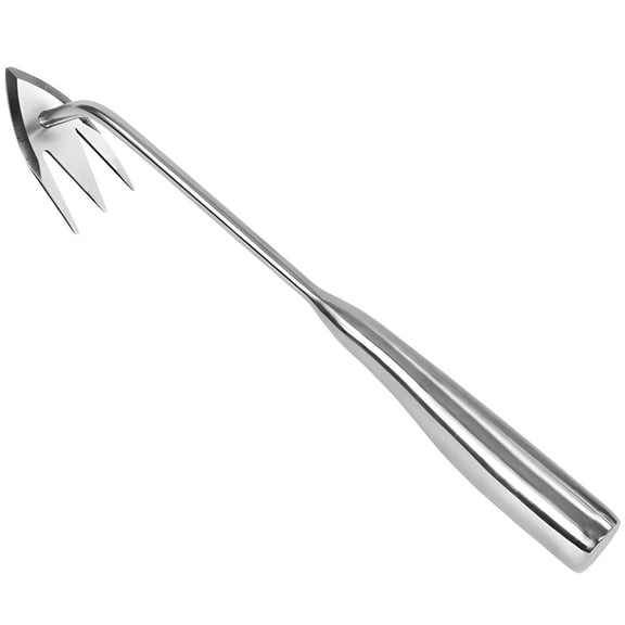 Stainless Steel Weed Puller, Garden Hand Tool, Long-lasting and Precise, Effortless Weed Removal, Ideal for Various Gardening Tasks, Length 34.5 cm/13.58 in