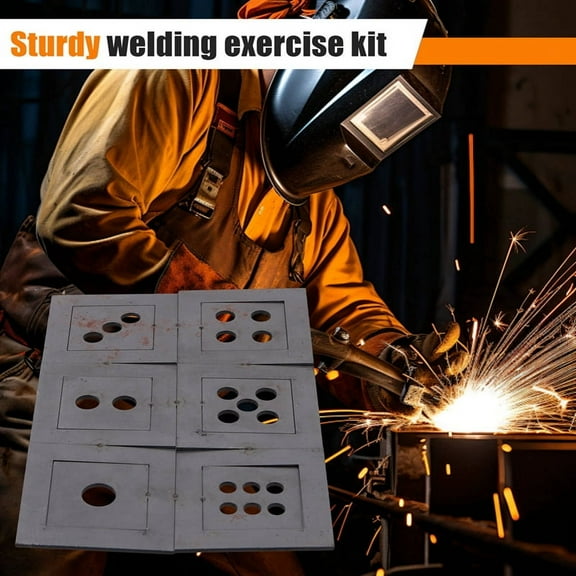 Stainless Steel Welding Practice Kit, Cube Dice Welding Coupons Kit for Beginners Practice and Training