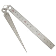 Stainless Steel Welding Taper Feeler Gauge Gage Depth Ruler Gap Hole Inspection Measure Tool Measuring Gauging Tools Gauges Fangkenuo