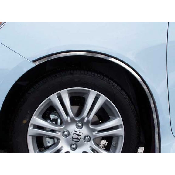 Stainless Steel Wheel Well Trim 4Pc Fits 2009-2013 Honda Fit WQ29221 QAA