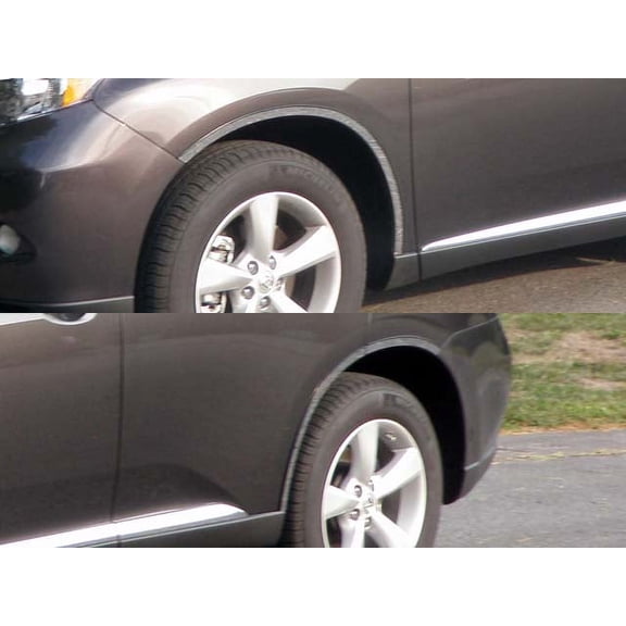 Stainless Steel Wheel Well Trim 6Pc Fits 2010-2015 Lexus RX350 WQ10125 QAA
