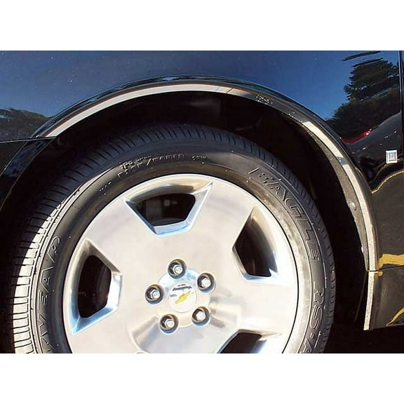 Stainless Steel Wheel Well Trim 8Pc Fits 2006-2013 Chevrolet Impala WQ46135 QAA