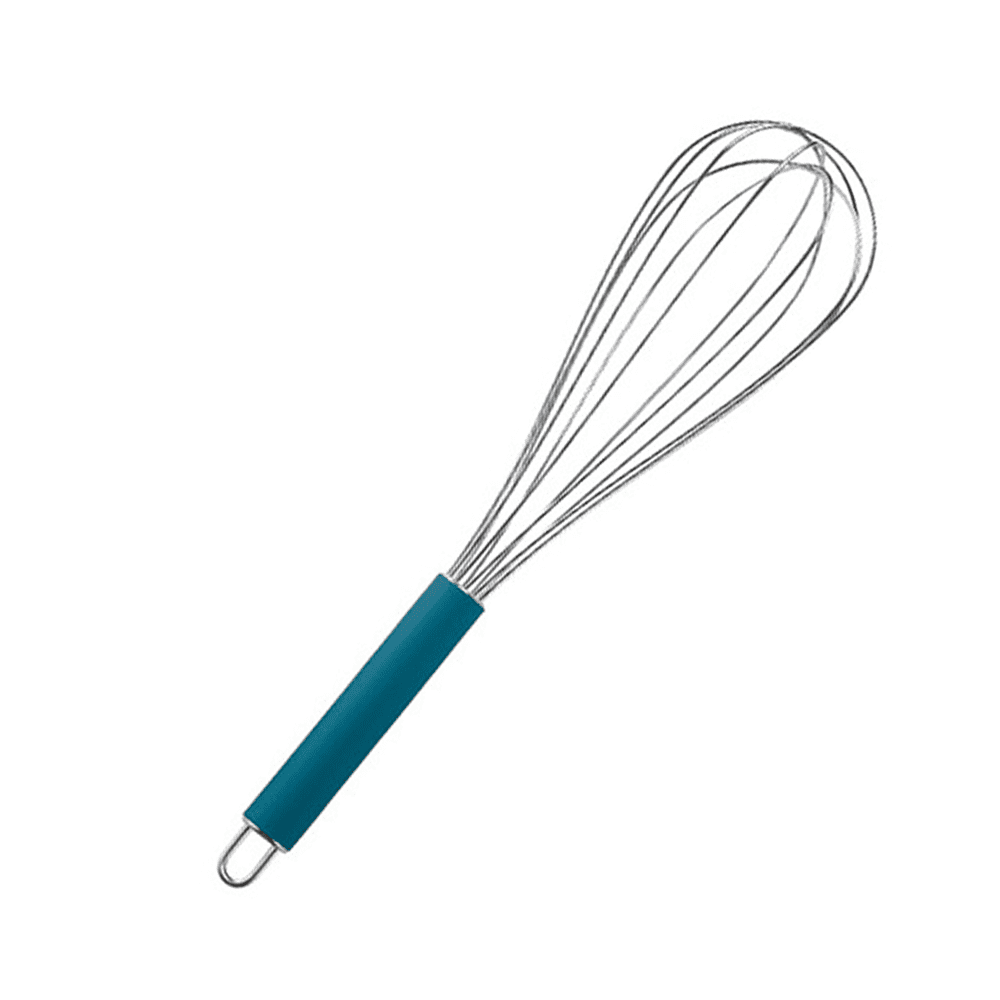 Aqua Sky Stainless Steel 12-Inch Balloon Whisk with Silicone Handle