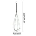 thumbnail image 1 of Stainless Steel Whisk Set - Thin Handle Wisk Balloon Wire Whisk Kitchen Tool for Cooking, Baking, Mixing Blending, Whisking, Beating, Stirring, 1 of 2