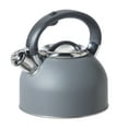 thumbnail image 1 of Stainless Steel Whistling Tea Kettle (1.9 lt, 64 oz) - Gray, 1 of 8