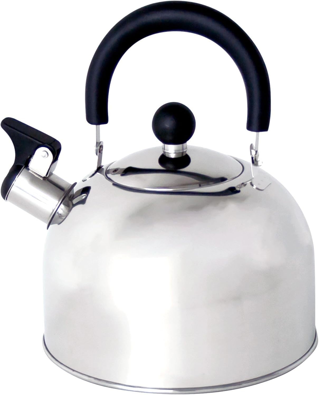 Stainless Steel Whistling Tea Kettle with Bakelite Handle