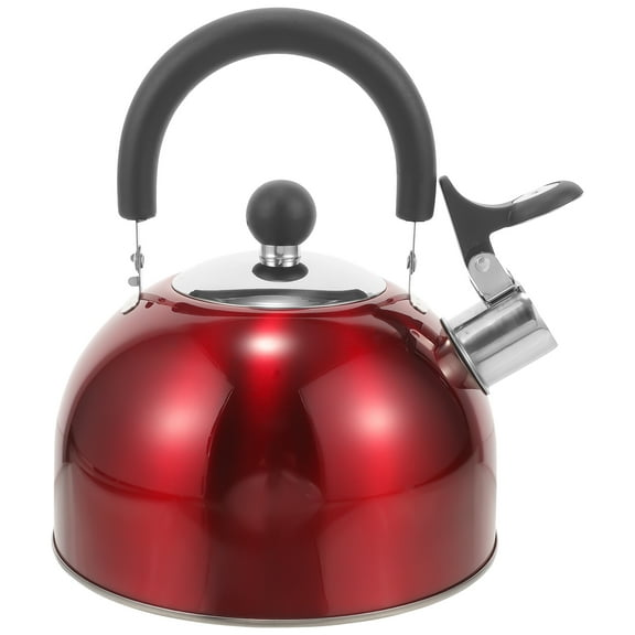Stainless Steel Whistling Tea Kettle with Handle, Water Kettle for Home, Dorm, Kitchen, and Camping Use