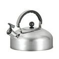 thumbnail image 1 of Stainless Steel Whistling Tea Kettle for Stove Top | Red Teapot with Ergonomic Heat-Resistant Handle | Compact & Portable Design | 1-Piece, 1 of 2