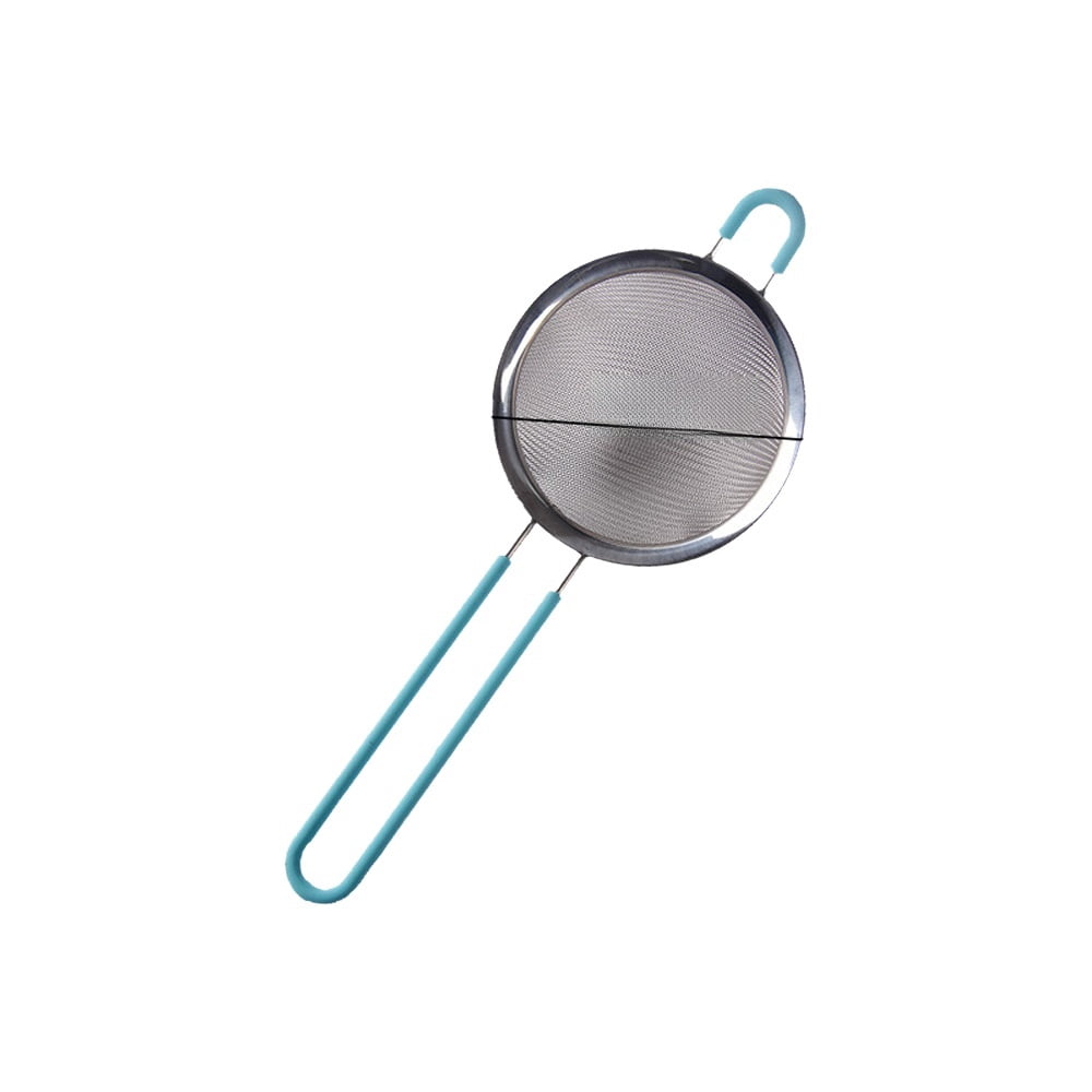 Stainless Steel Wide-Brimmed Strainer With Handle Powder Sieve Oil ...