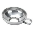 thumbnail image 1 of Stainless Steel Wide Mouth Funnel - Large Diameter Design For Jam, Oil & Wine Pouring, Household Multifunctional Leakproof Transfer Tool, 1 of 8