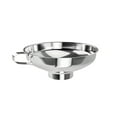 thumbnail image 1 of Stainless Steel Wide Mouth Kitchen Funnel, 5.8" Salad Dressing and Liquid Pouring Funnel for Easy Transfer, 1 of 5