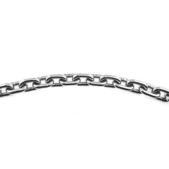 Stainless Steel Windlass Anchor Chain 316 1/4" (6.3mm) DIN766 (by the foot)