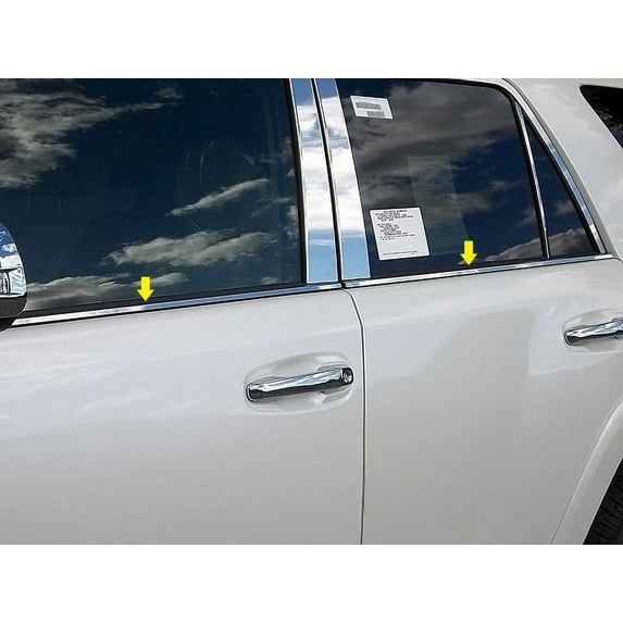 Stainless Steel Window Sill Trim 4Pc Fits 2010-20 Toyota 4Runner WS10177 QAA