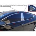 thumbnail image 1 of Stainless Steel Window Trim 10Pc Fits 2011-2013 Hyundai Elantra WP11341 QAA, 1 of 4