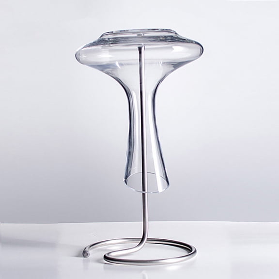 Stainless Steel Wine Decanter Holder Drying Stand Plus Drying Rack Disp-xp b AL