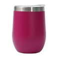thumbnail image 1 of Stainless Steel Wine Tumbler with Lid,Wine Glass Tumbler Double Wall Vacuum Insulated Travel Tumbler Cup for Coffee, Wine, Cocktails, Ice Cream, 1 of 5