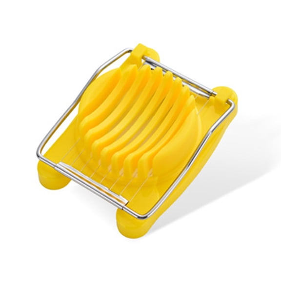 Stainless Steel Wire Cutter Fruit Decoration and -Purpose Kitchen Slicer Tool for Precise Cutting Garnishing Vegetable Carving Crafting Home Cooking Utensils, 4.06*2.72 in, Yellow